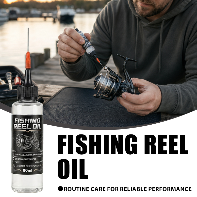 Reel Repair Kit - Fishing Reel Oil Lubricant Liquid Maintenance
