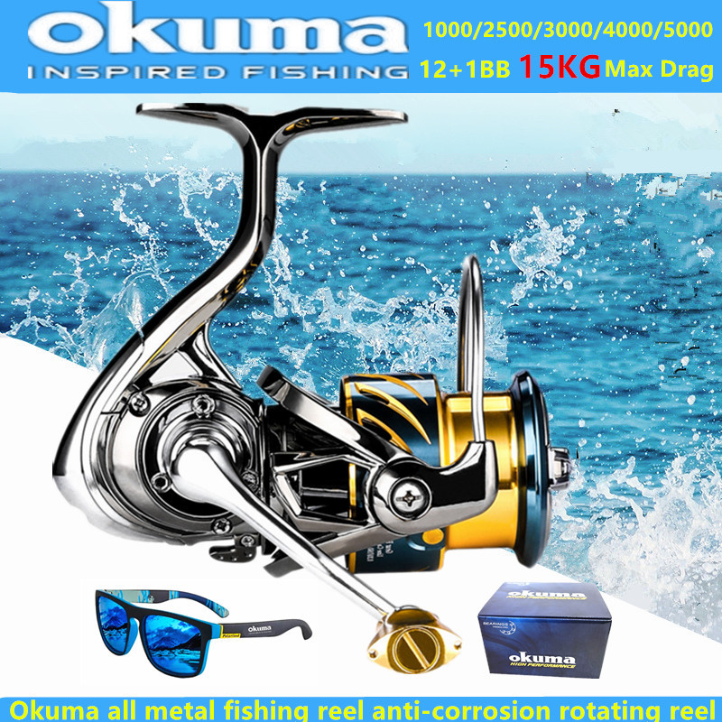 Okuma All Metal Fishing Reel 1 - đánh giá và giá Surf Reel