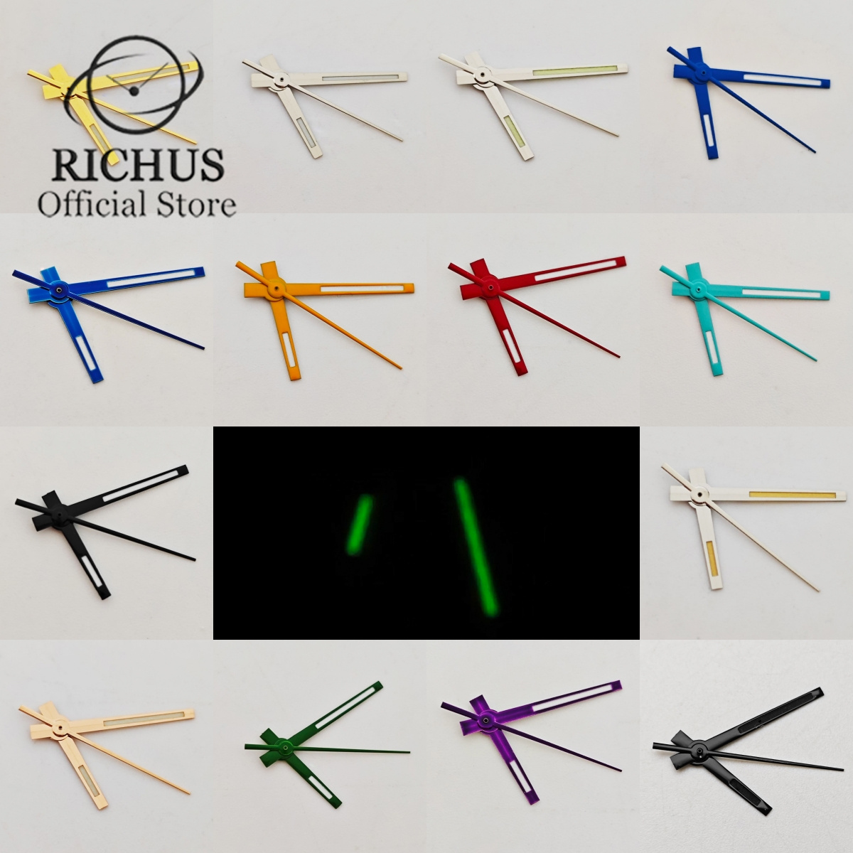 RICHUS Sky blue orange Purple  - đánh giá và giá Reel Case