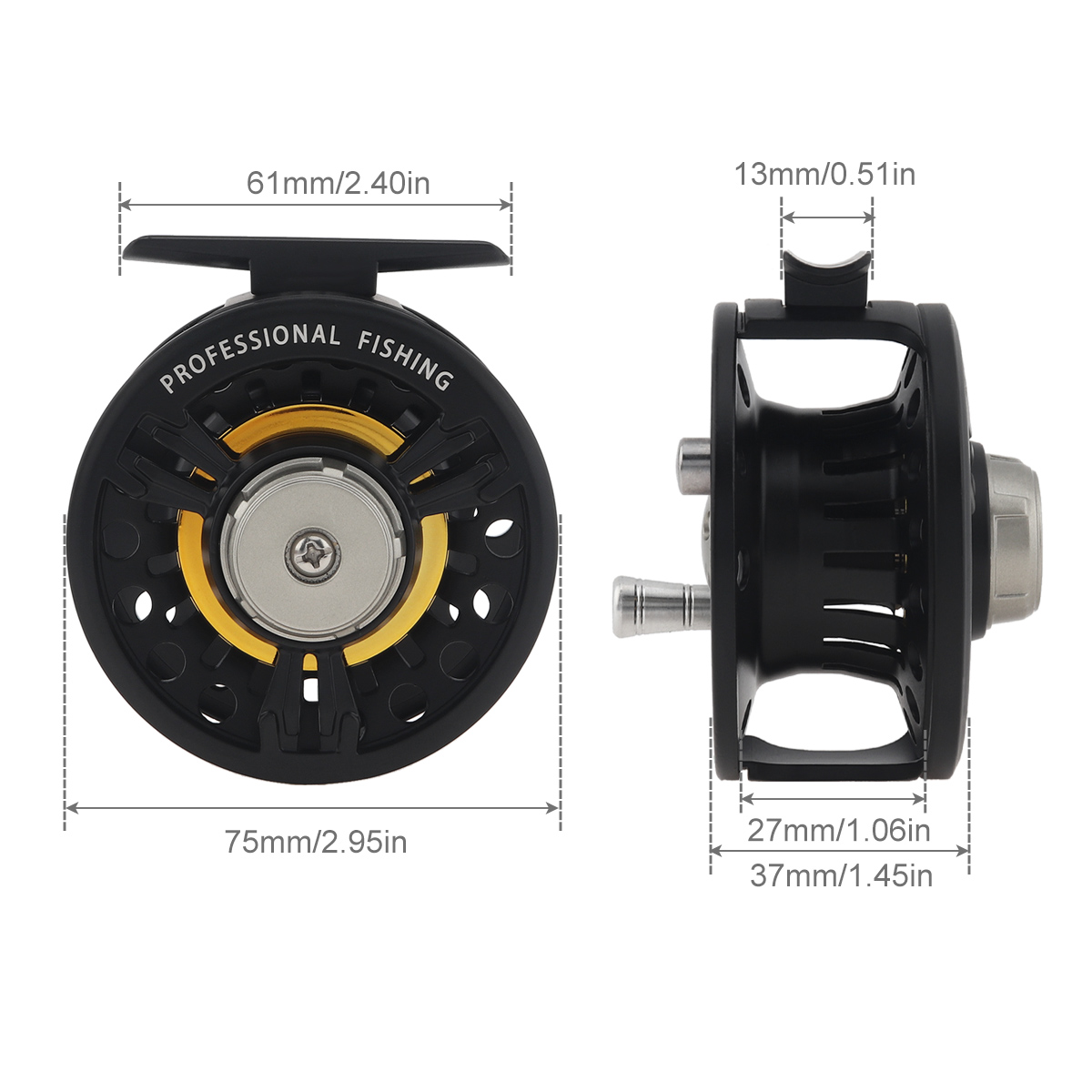 3BB Bi Full Kim Loại Bay Cá Ge - đánh giá và giá Ice Fishing Reel