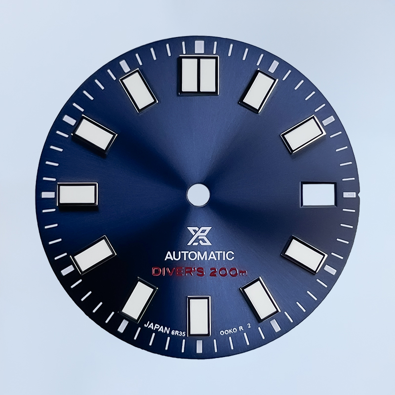 28.5mm NH35 Dial No Logo Sunra - đánh giá và giá Reel Case
