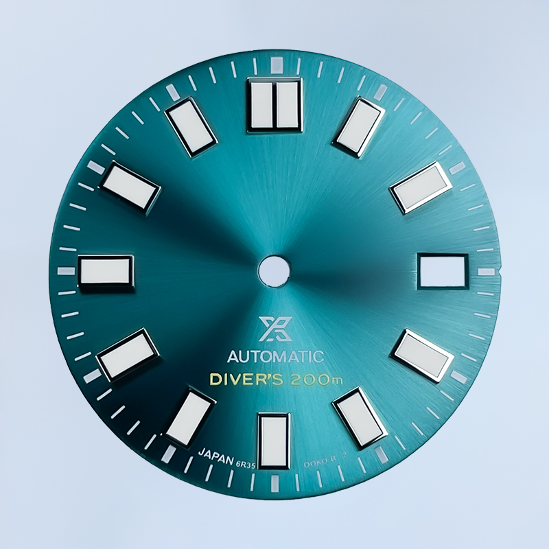 28.5mm NH35 Dial No Logo Sunra - đánh giá và giá Reel Case