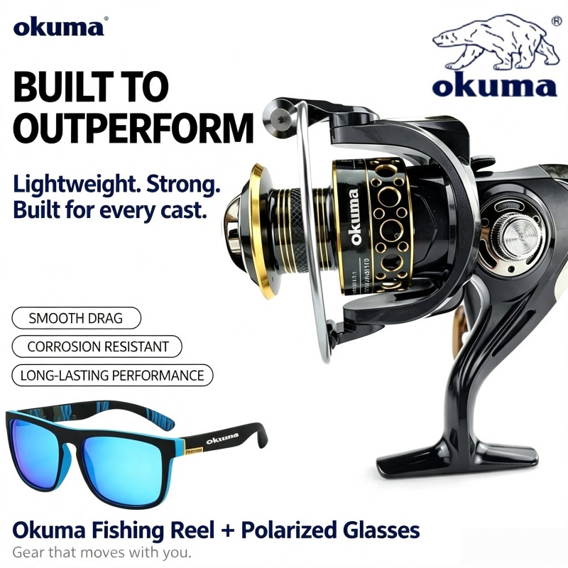 OKUMA-Spinning Reel, MetalUltr - đánh giá và giá Surf Reel